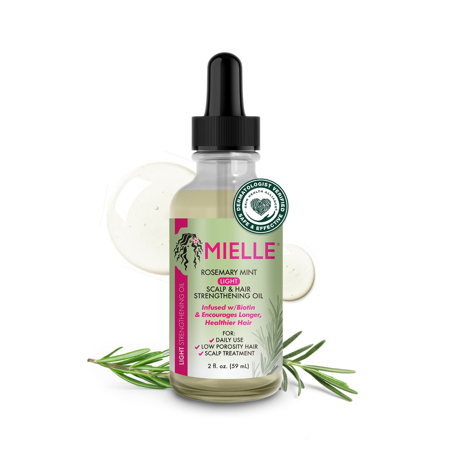 Rosemary Mint Light Scalp & Hair Strengthening Oil