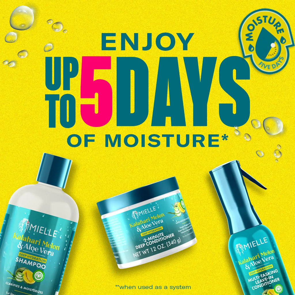 Kalahari Melon & Aloe Vera Deep Hydration Multi-Tasking Leave-In Conditioner