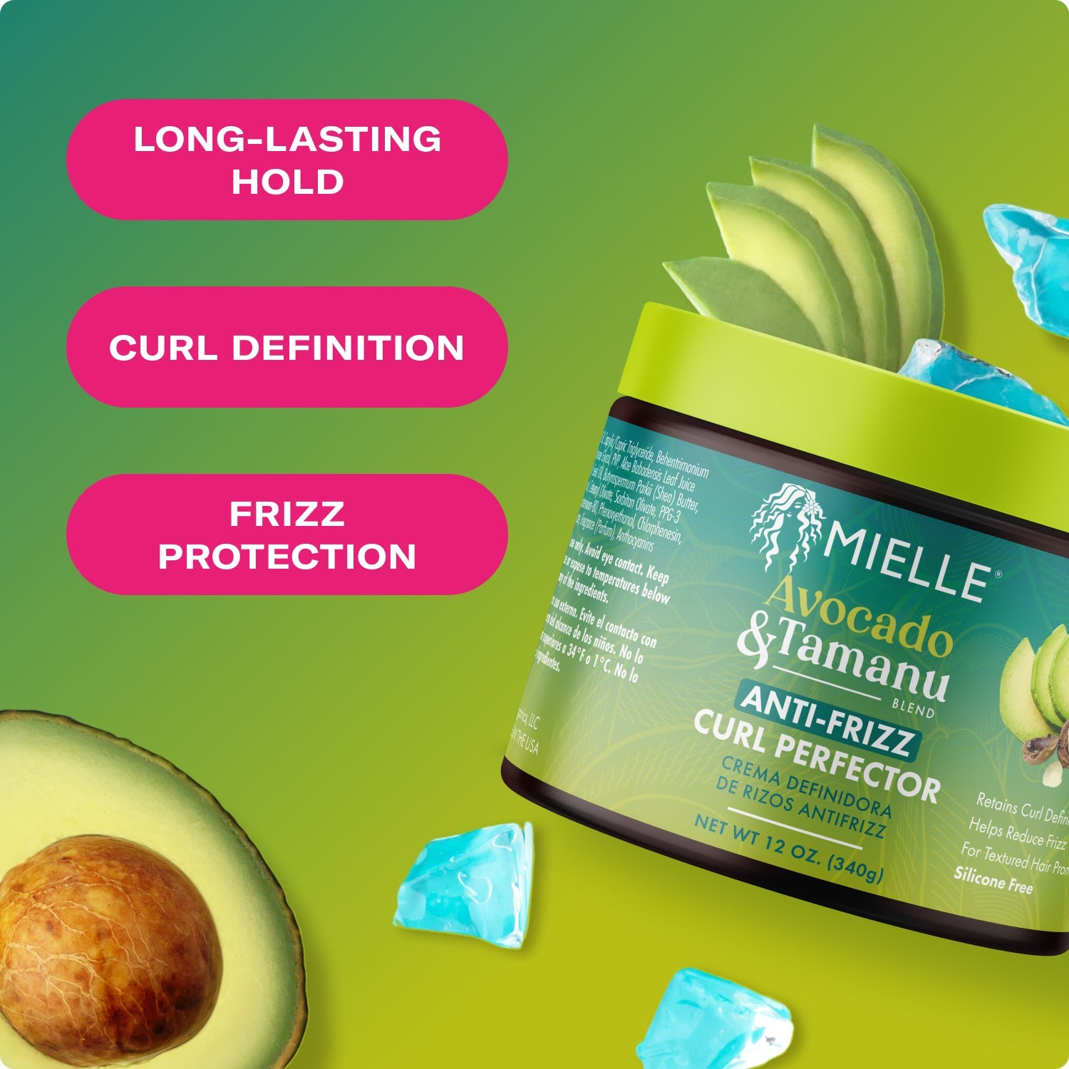 Avocado & Tamanu Anti-Frizz Curl Perfector