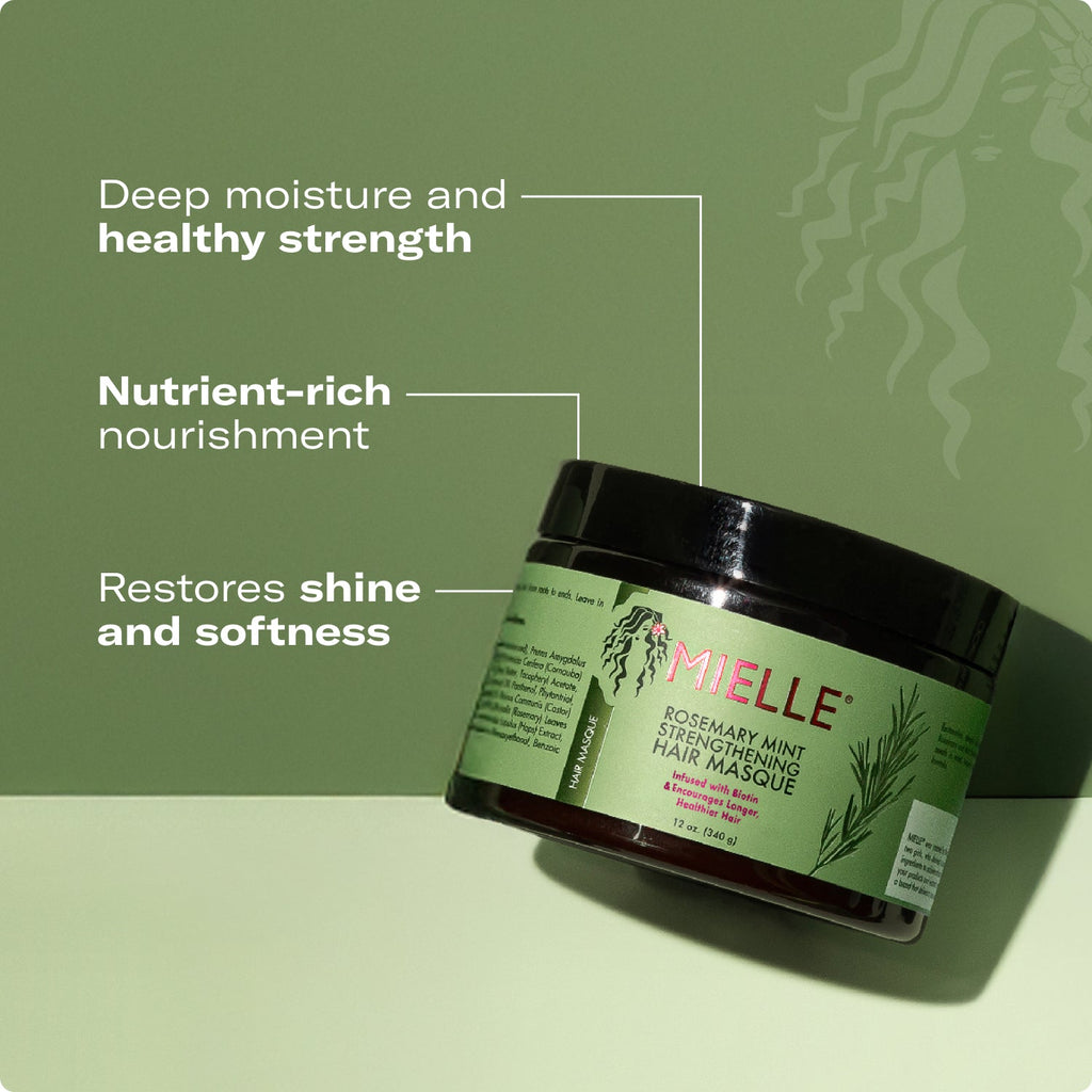 Rosemary Mint Strengthening Hair Masque