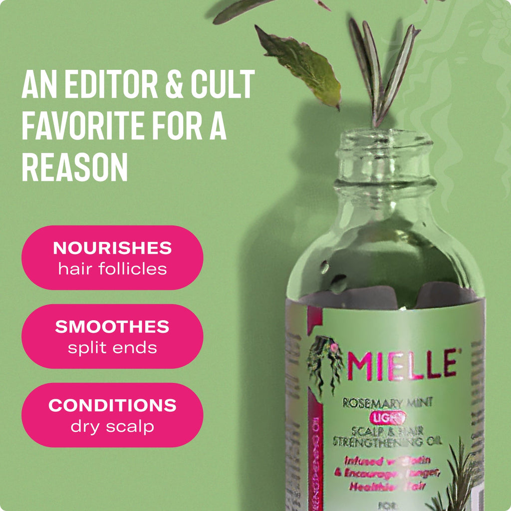 Rosemary Mint Light Scalp & Hair Strengthening Oil