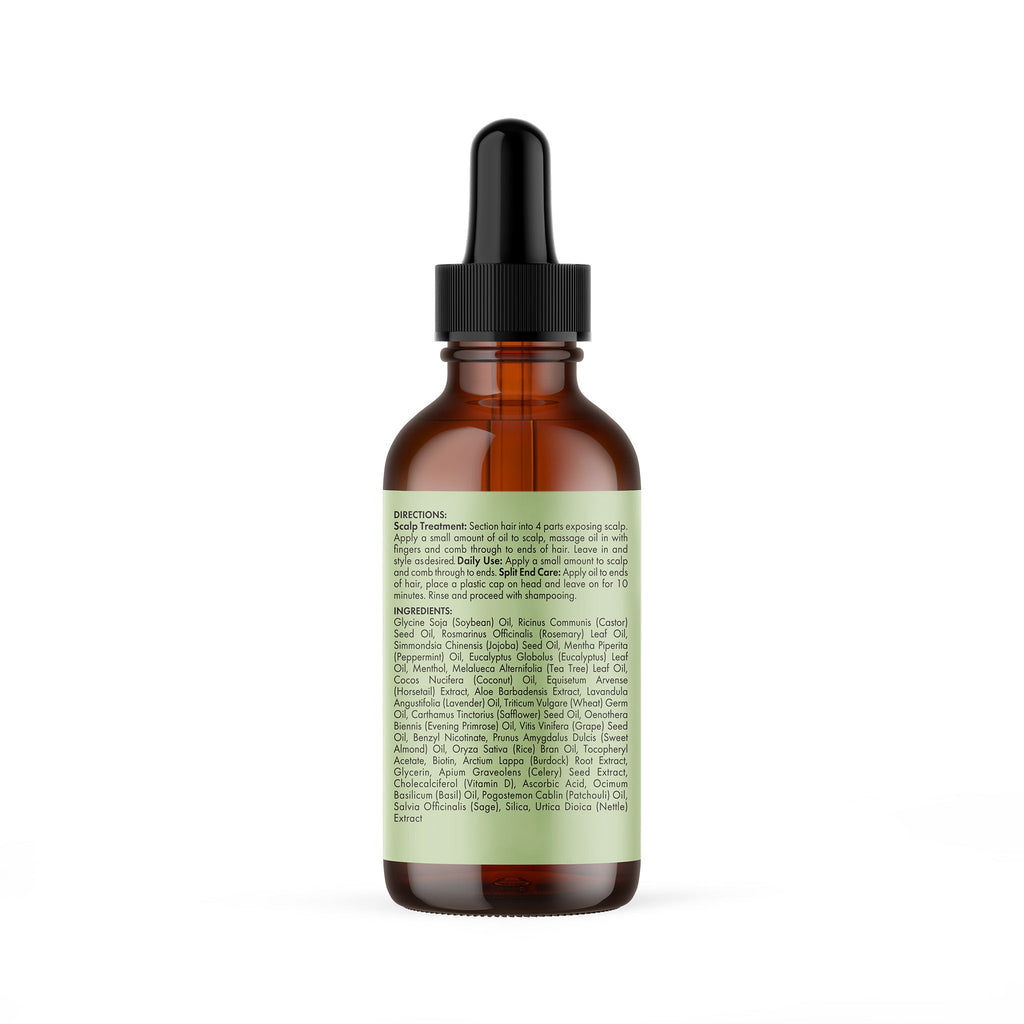Rosemary Mint Scalp & Hair Strengthening Oil