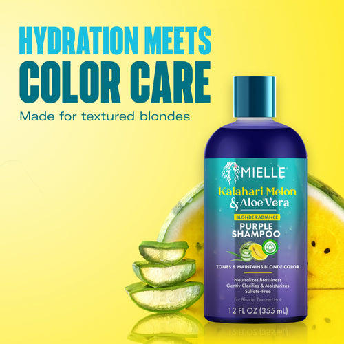 Kalahari Melon & Aloe Vera Blonde Radiance Purple Shampoo