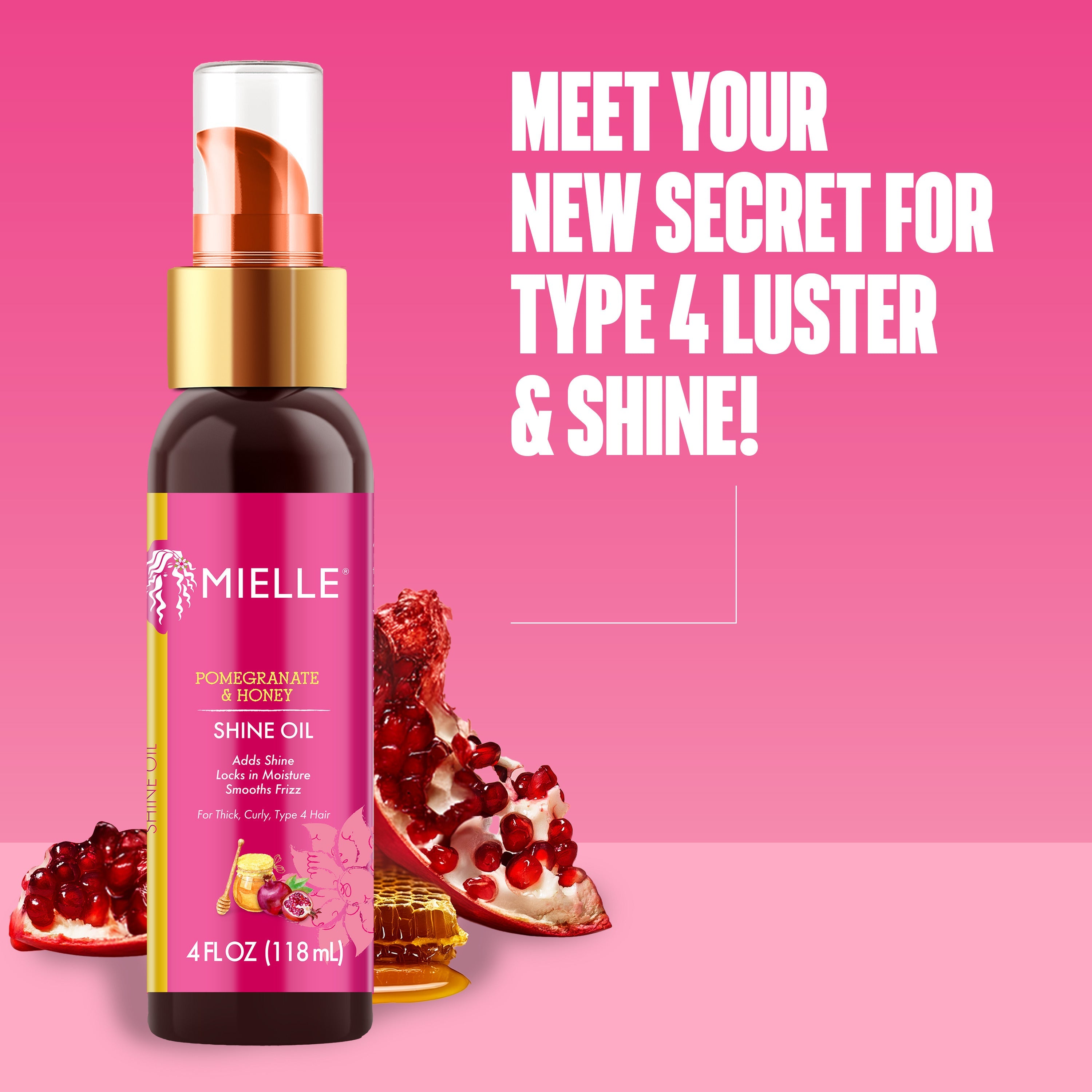 Pomegranate & Honey Shine Oil